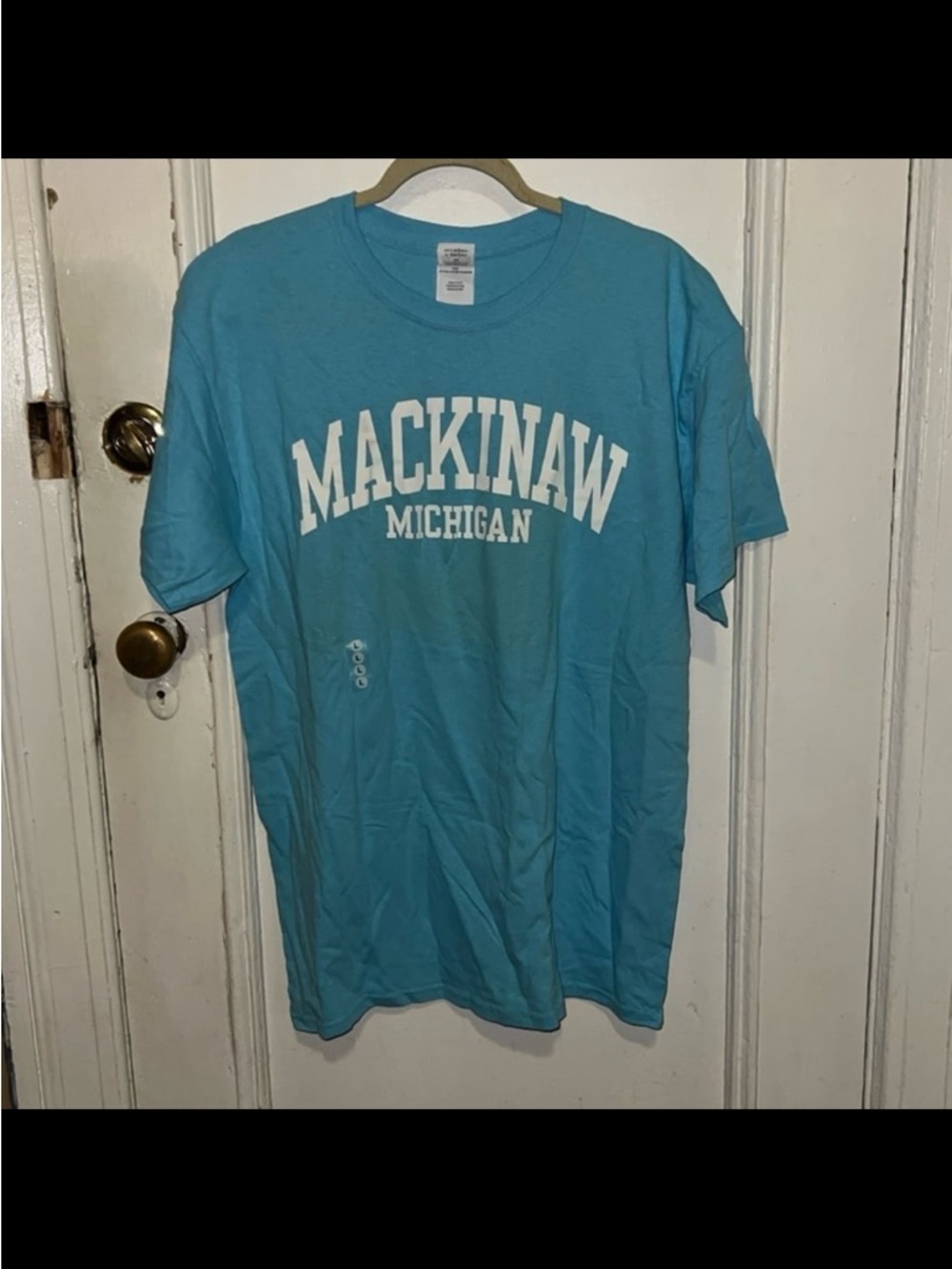 Mackinaw Island Michigan Graphic TShirt Top